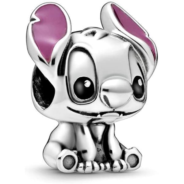 Charm Stitch de Disney Plata de primera ley