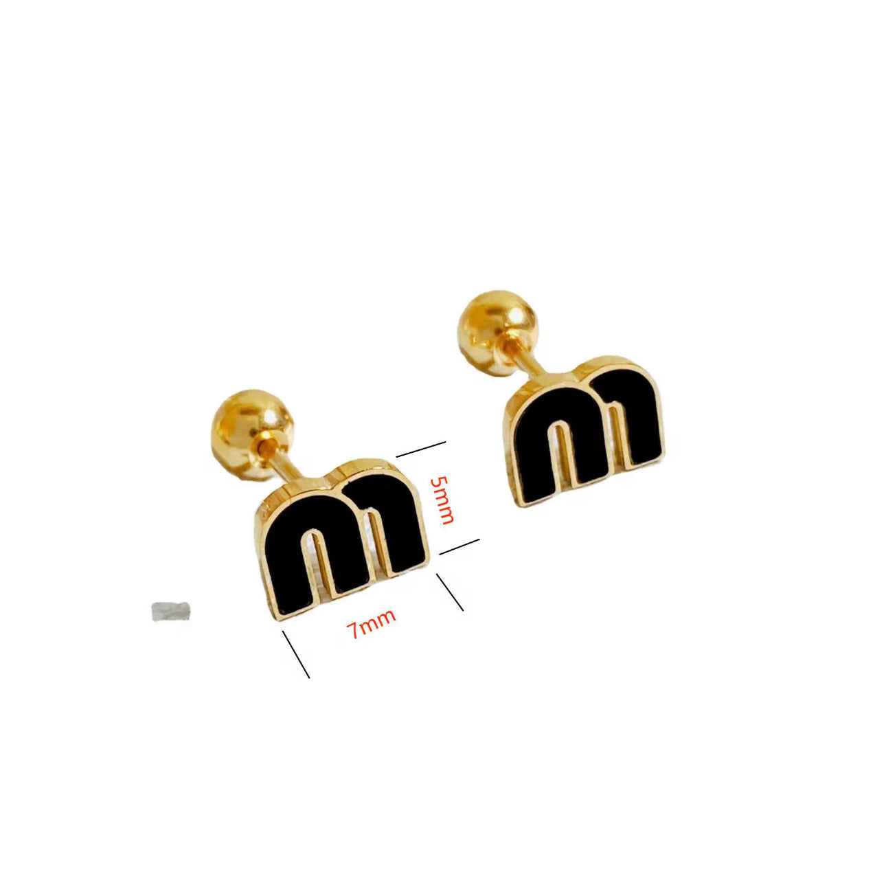 Miu Miu - Pendientes de oro 18k