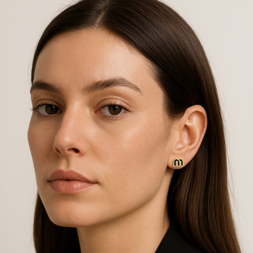 Miu Miu - Pendientes de oro 18k