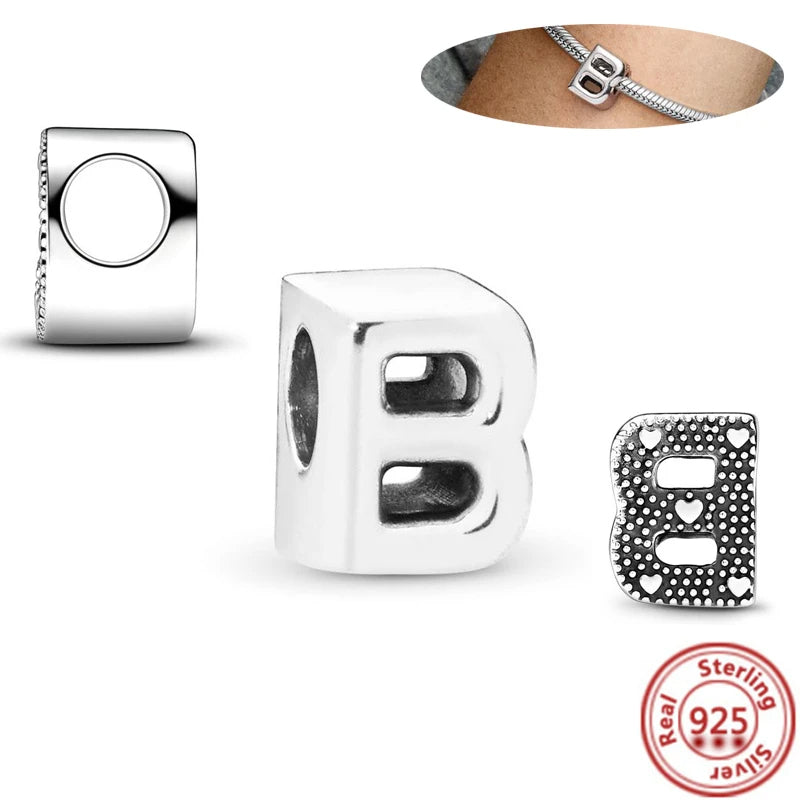 Charms Alfabeto AZ (Plata 975)