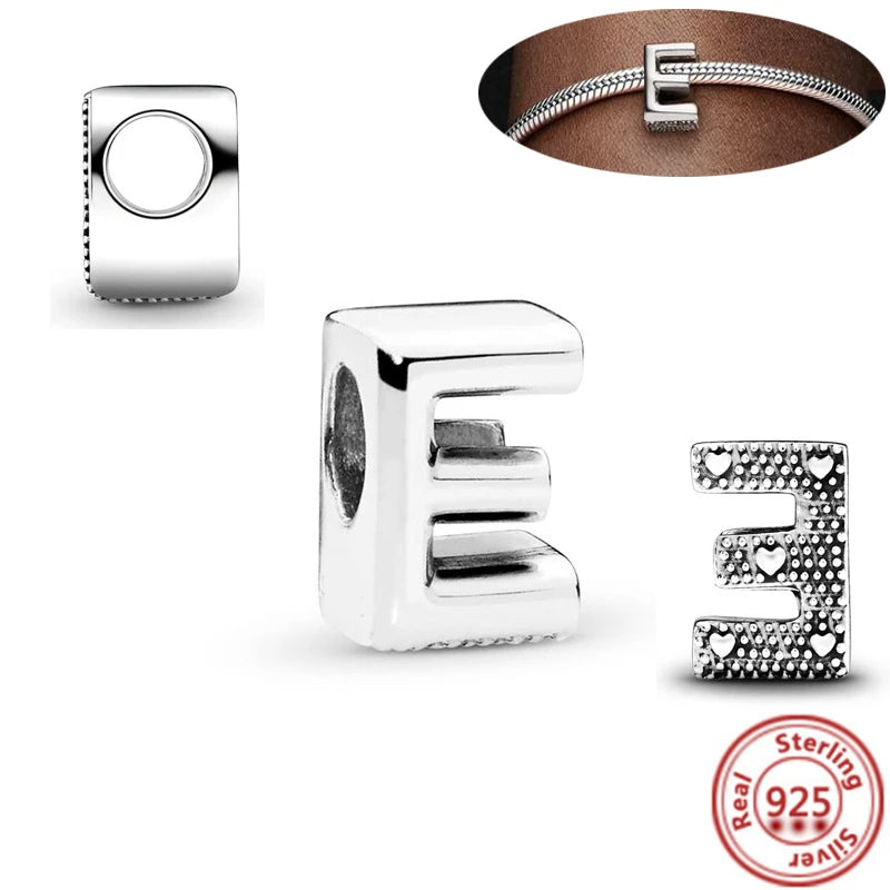 Charms Alfabeto AZ (Plata 975)