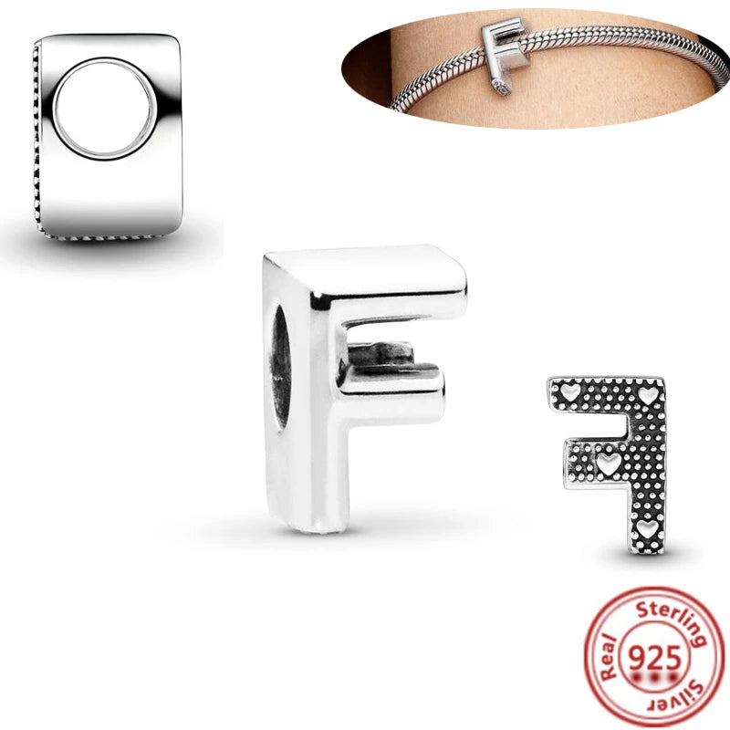 Charms Alfabeto AZ (Plata 975)