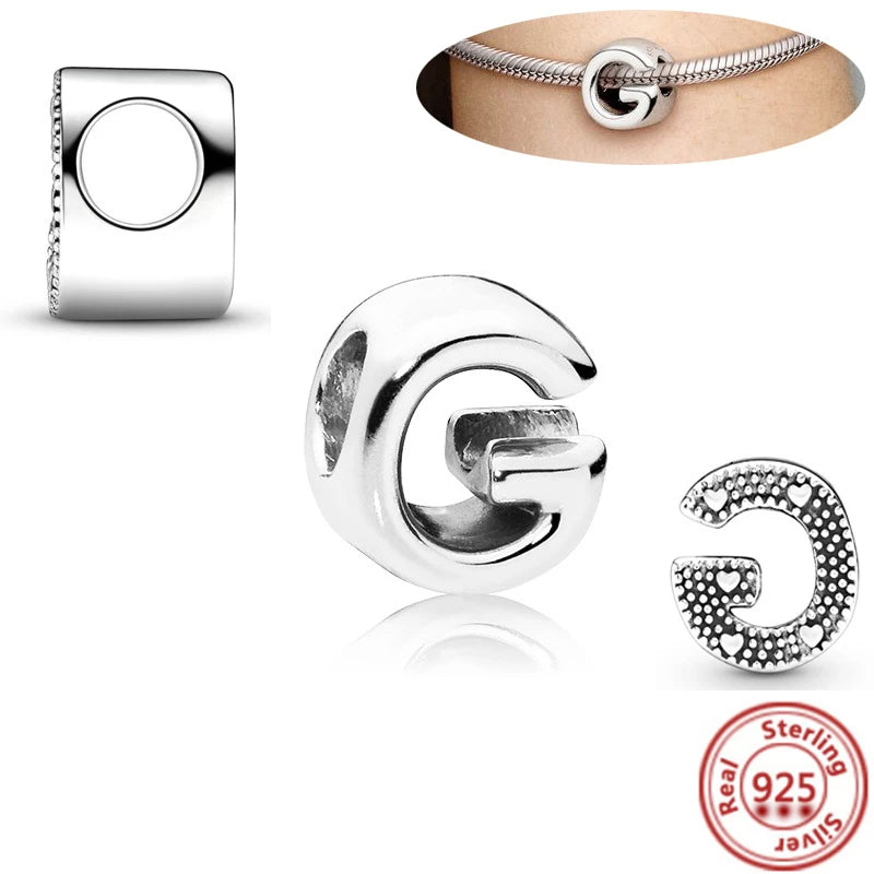 Charms Alfabeto AZ (Plata 975)