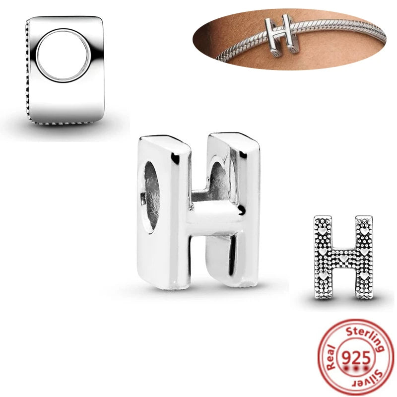 Charms Alfabeto AZ (Plata 975)
