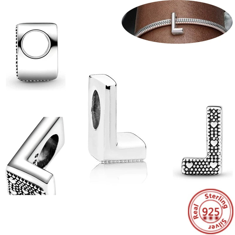 Charms Alfabeto AZ (Plata 975)