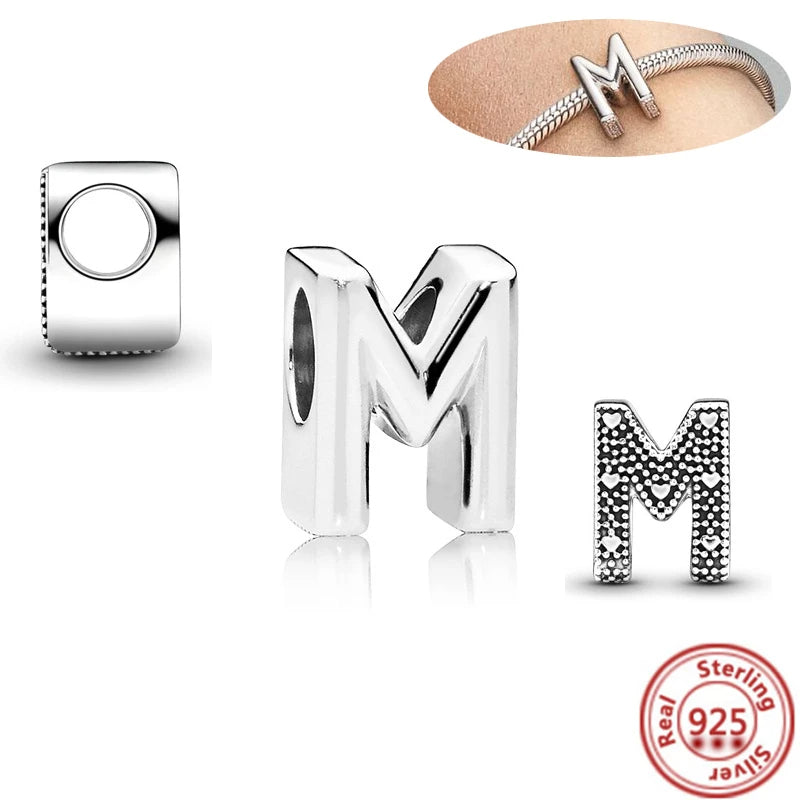 Charms Alfabeto AZ (Plata 975)