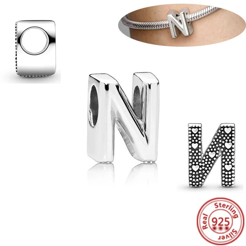 Charms Alfabeto AZ (Plata 975)