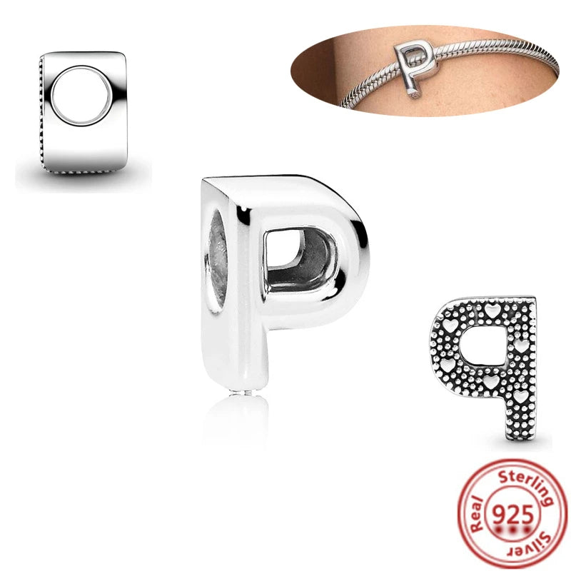 Charms Alfabeto AZ (Plata 975)