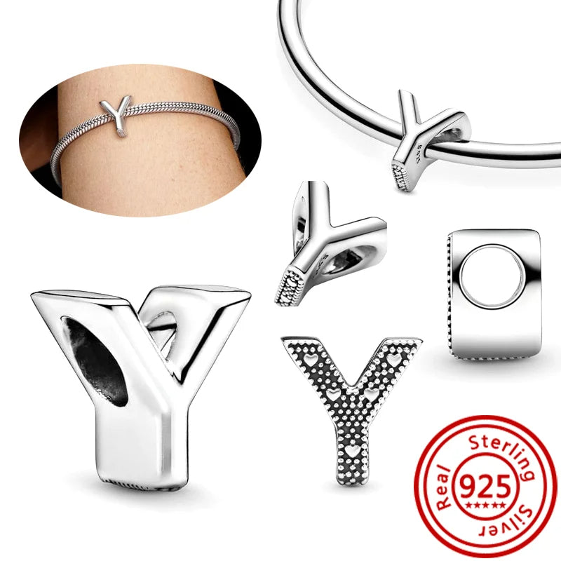 Charms Alfabeto AZ (Plata 975)