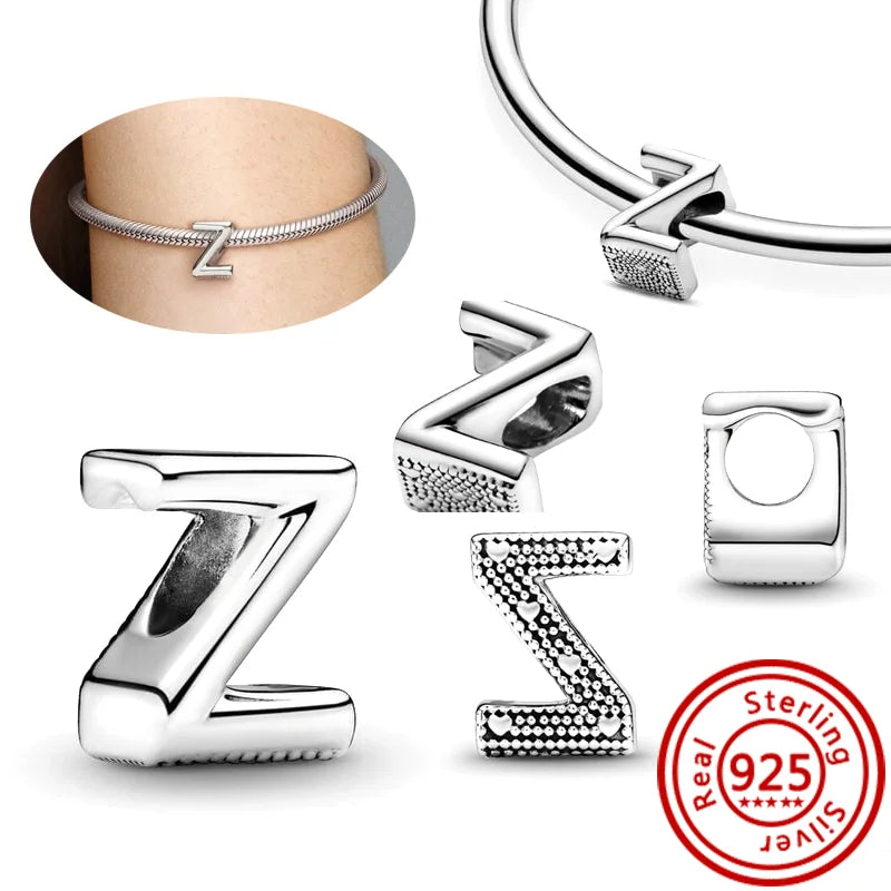 Charms Alfabeto AZ (Plata 975)